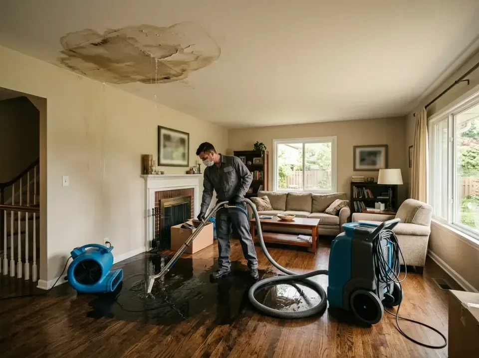 attic-pipe-burst-ceiling-drip-008 — frequently asked questions, Water Damage Restoration & Carpet Care in Belvidere, NJ
